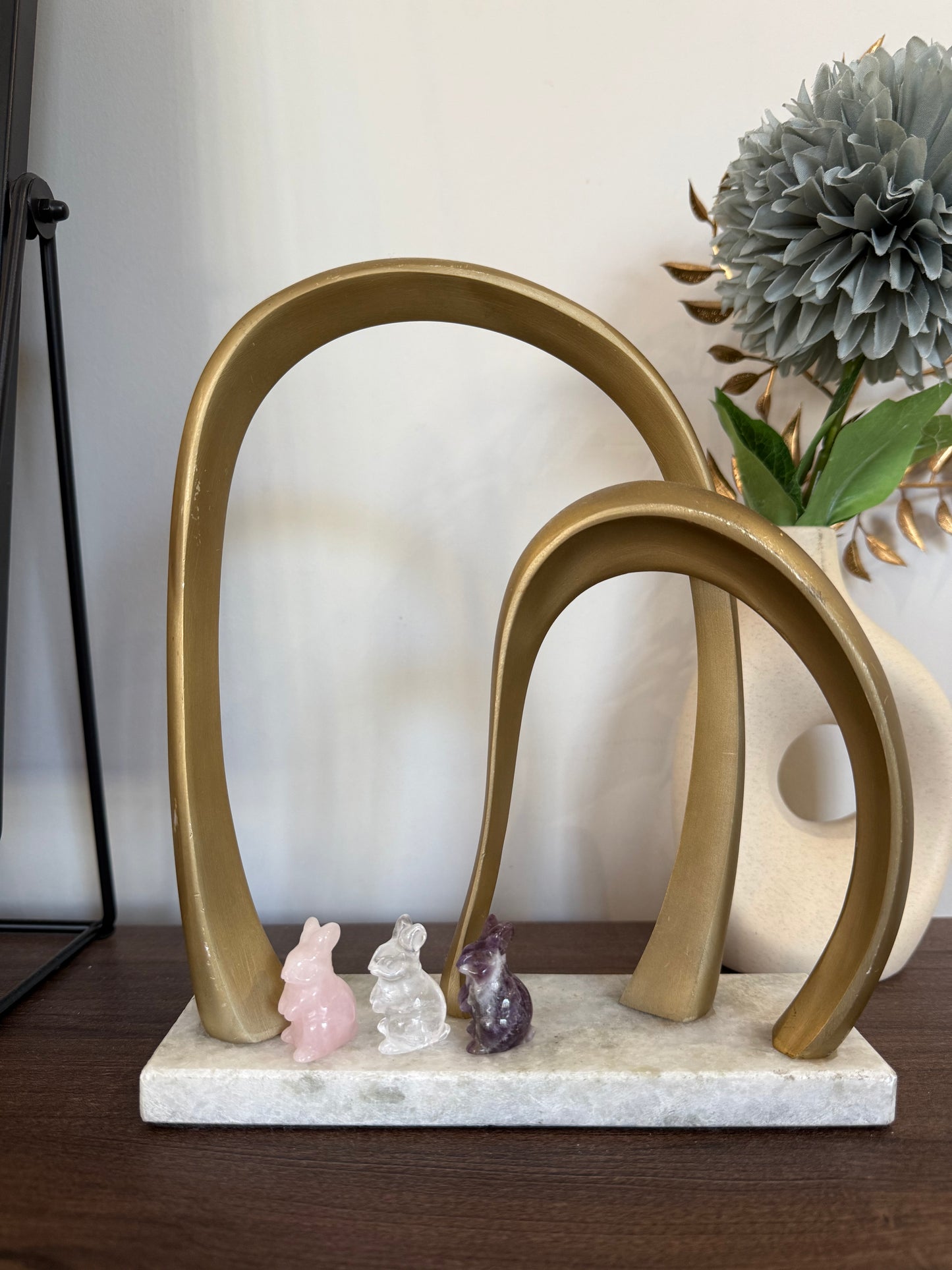 Crystal Bunny Pocket Companion Carving